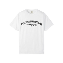 Load image into Gallery viewer, “Peace Begins With Me” Tee
