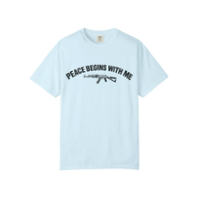 Load image into Gallery viewer, “Peace Begins With Me” Tee
