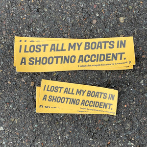 Lost All My Boats Bumper Set