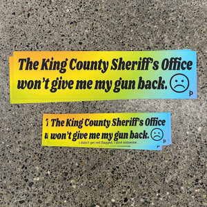 King County Bumper Sticker Set